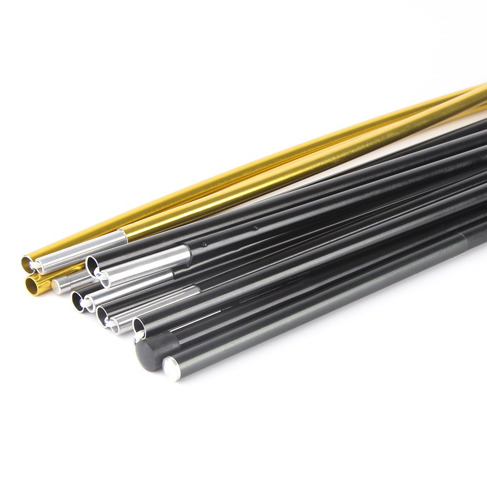 4M Camping Tent Poles Upgraded 7.9mm Aluminum Tent Poles Retractable 2-Pack CE | Australia